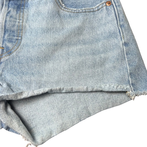 Levi’s 501 High Rise Women’s Shorts Size 28 - Picture 7 of 13